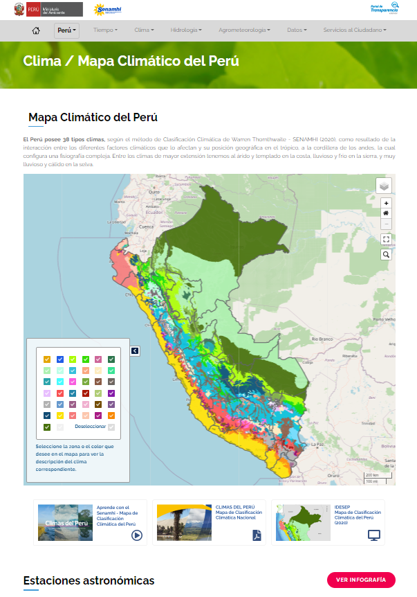 Listar Mapa Climático Por Fecha De Publicación